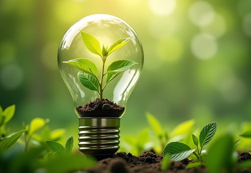 Energia 100% Limpa e Renovável. Contribua para um futuro sustentável