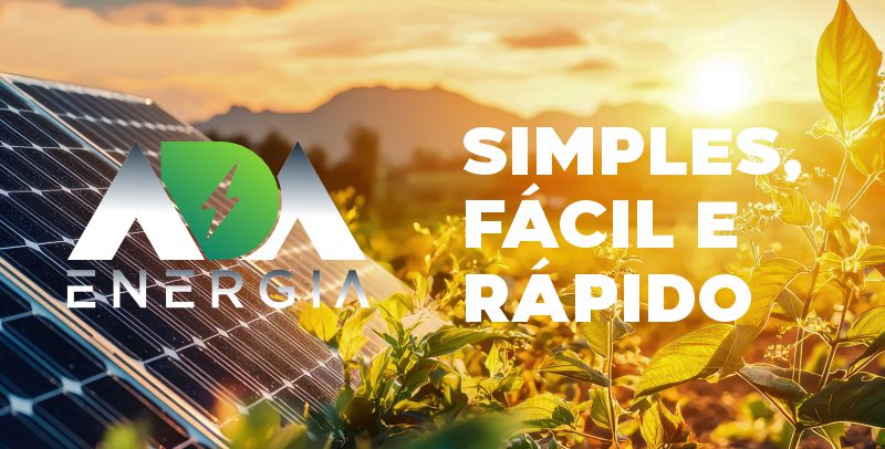 Energia por Assinatura ADA Energia, simples fácil e rápido